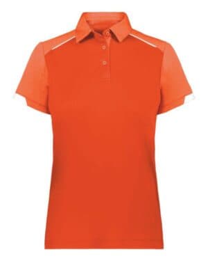 BURNT ORANGE Russell athletic R20DKX women's legend polo