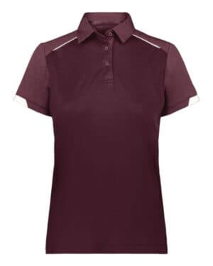 MAROON Russell athletic R20DKX women's legend polo