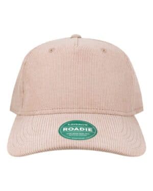 DUSTY ROSE CORDUROY Legacy ROADIE five-panel trucker cap