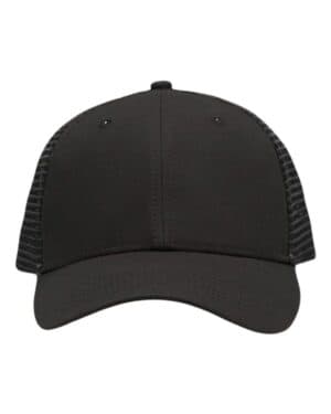CHINO CHARCOAL/ BLACK SP1450 traditional lo-pro mesh back trucker fit cap