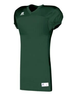 DARK GREEN Russell athletic S8623M jersey with side inserts