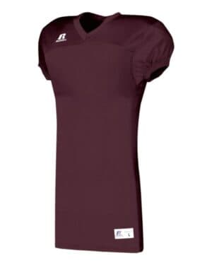 MAROON Russell athletic S8623M jersey with side inserts