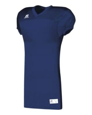 NAVY Russell athletic S8623M jersey with side inserts