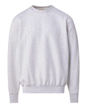 MARBLE HEATHER Mv sport 496 pro-weave crewneck sweatshirt