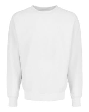 WHITE Mv sport 496 pro-weave crewneck sweatshirt
