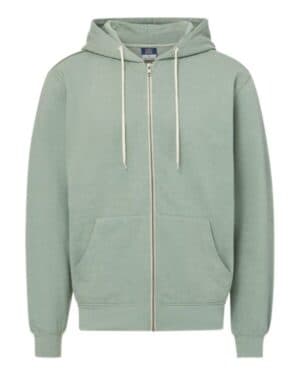 GREENSTONE Mv sport 2349 retro heather full-zip hooded sweatshirt