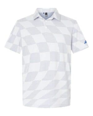 WHITE Adidas A2004 ultimate365 textured polo
