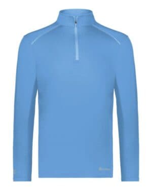COLUMBIA BLUE Holloway 222140 coolcore quarter-zip pullover