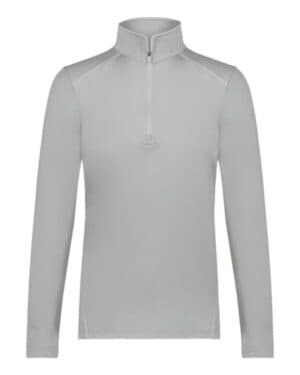 ATHLETIC GREY Holloway 222340 women's coolcore quarter-zip pullover