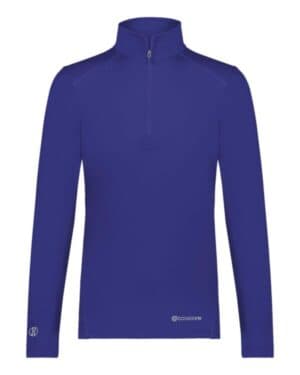 PURPLE Holloway 222340 women's coolcore quarter-zip pullover