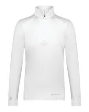 WHITE Holloway 222340 women's coolcore quarter-zip pullover