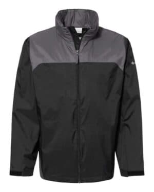 BLACK/ CITY GREY Columbia 212476 glennaker lake ii rain jacket