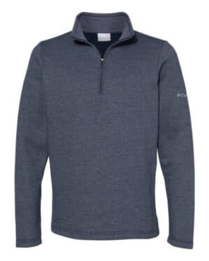 COLLEGIATE NAVY Columbia 212487 great hart mountain iii half-zip pullover