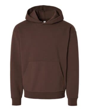 BROWN Independent trading co IND420XD mainstreet hooded sweatshirt
