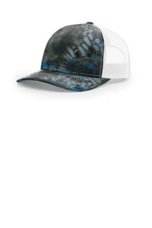 KRYPTEK NEPTUNE/ WHITE KRYPTEK NEPTUNE/ WHITE 112PFP richardson printed five-panel trucker