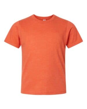 HEATHER ORANGE Tultex 235 youth fine jersey t-shirt