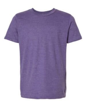 HEATHER PURPLE Tultex 235 youth fine jersey t-shirt