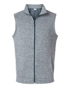 DARK MOUNTAIN HEATHER Columbia 209575 alto pass fleece vest