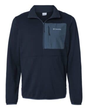 COLLEGIATE NAVY/ DARK MOUNTAIN 209760 columbia hike ii half-zip pullover