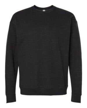 HEATHER GRAPHITE Tultex 340 fleece crewneck sweatshirt