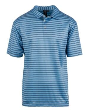 LIGHT BLUE/ NAVY Burnside 0101 golf polo