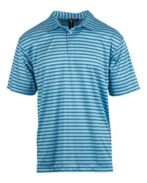 TURQUOISE/ SKY Burnside 0101 golf polo