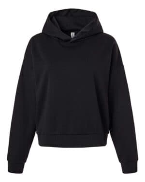 BLACK PRM2600 women's california wave wash sunday hooded sweatshirt