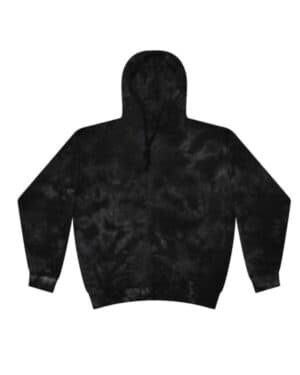 CRYSTAL BLACK Colortone 8790 crystal wash hooded sweatshirt
