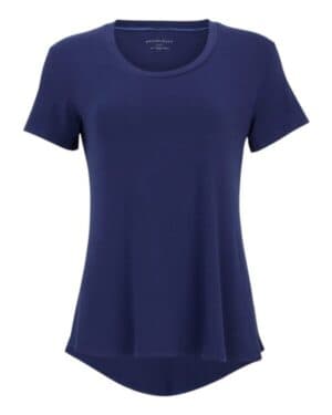 NAVY Boxercraft BW2105 women's bamboo scoop neck t-shirt