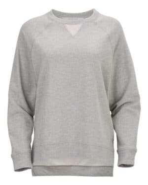 OXFORD HEATHER Boxercraft BW3101 women's harlow french terry pullover