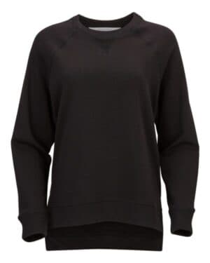 CHARCOAL HEATHER Boxercraft BW3101 women's harlow french terry pullover