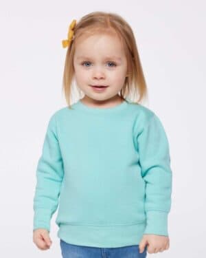 CHILL Rabbit skins 3317 toddler fleece crewneck sweatshirt