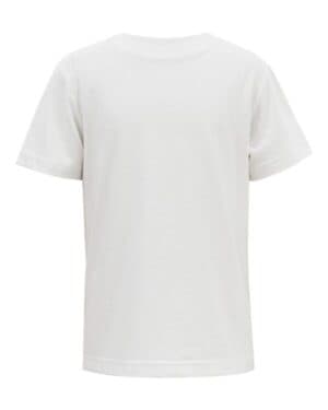 WHITE Recover EY100 youth eco t-shirt