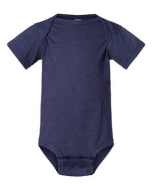 VINTAGE TRUE NAVY Rabbit skins 4424 infant fine jersey bodysuit