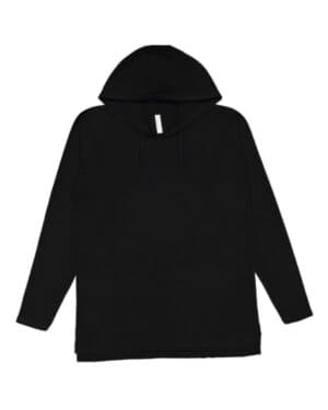 6917 fine jersey hooded long sleeve raglan t-shirt