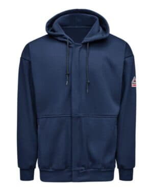 SMZ8T full-zip fleece hooded sweatshirt-tall sizes