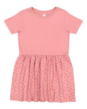 MAUVELOUS/ MAUVELOUS SPOT Rabbit skins 5333 toddler fine jersey dress