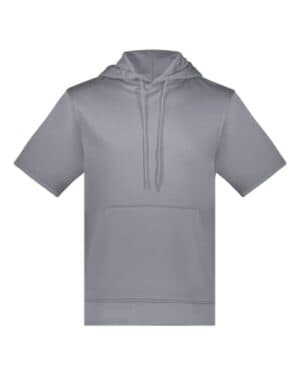 Augusta sportswear 6871 fleece short sleeve hooded pullover