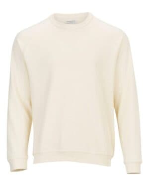 NATURAL Boxercraft BM5104 french terry crew pullover