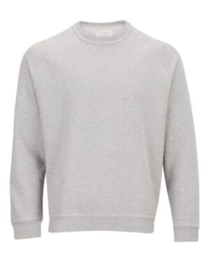 OXFORD HEATHER Boxercraft BM5104 french terry crew pullover
