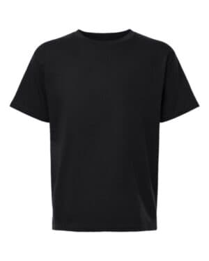BLACK American apparel 2001Y youth fine jersey tee