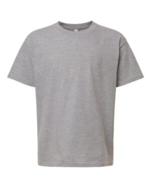 HEATHER GREY American apparel 2001Y youth fine jersey tee