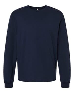 NAVY Bella canvas 3511 6 oz heavyweight long sleeve tee