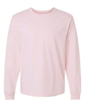 SOFT PINK Bella canvas 3511 6 oz heavyweight long sleeve tee