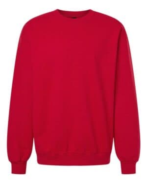 CHERRY RED Gildan 19000 hammer maxweight crewneck sweatshirt