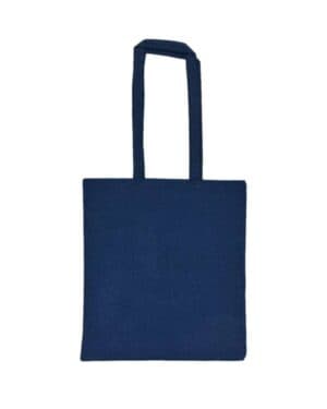 8505R lightweight recycled canvas tote bag with extended handle