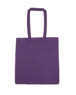 PLUM 8505R lightweight recycled canvas tote bag with extended handle