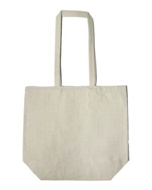 RECYCLED NATURAL 8866R star of india midweight recycled canvas tote