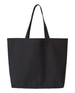 OAD108R jumbo recycled midweight gusseted canvas tote