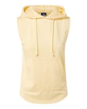 SUN RAY W24131 women's kinsley sleeveless hooded sweatshirt